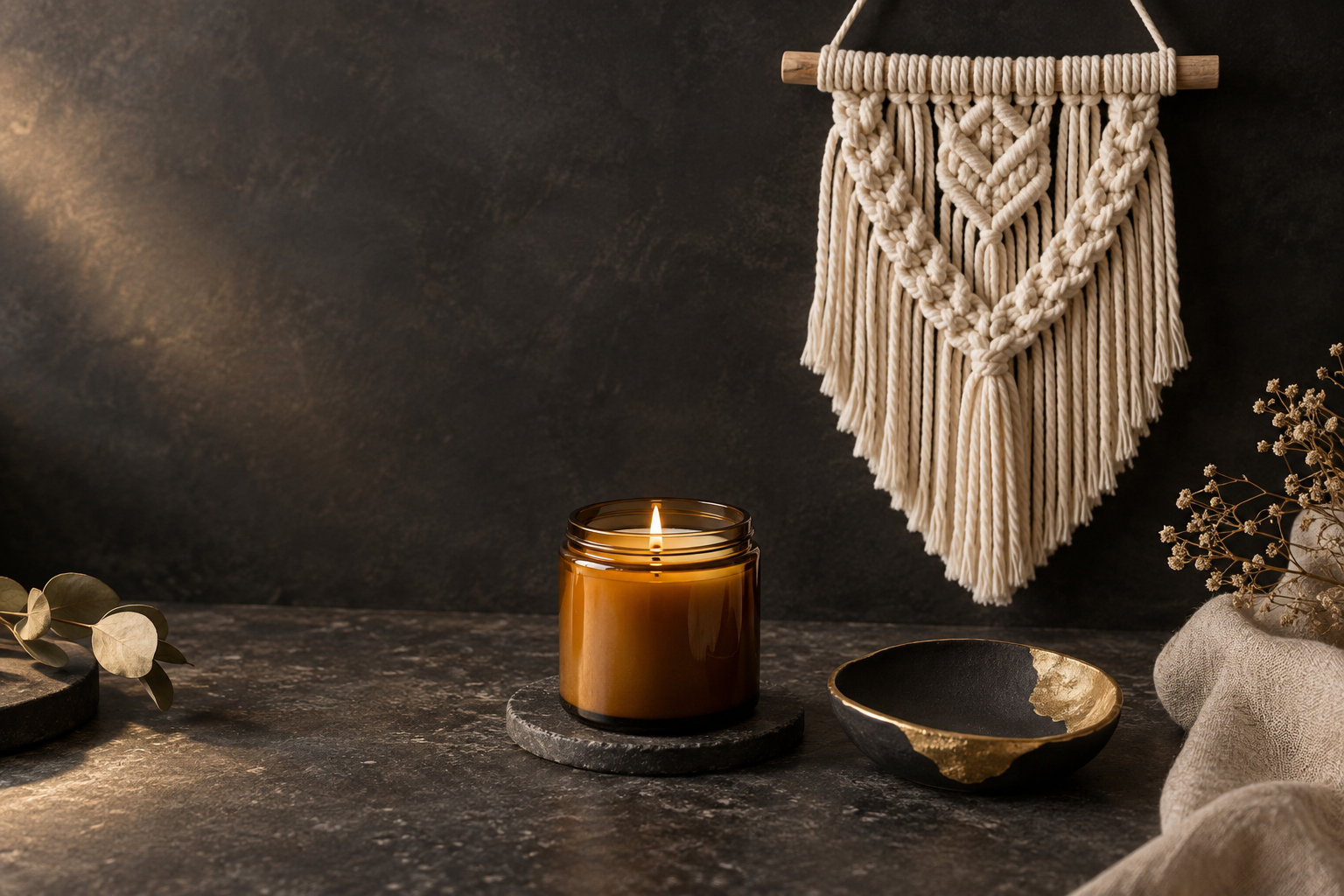 Handgefertigte Wohnaccessoires im Atelier